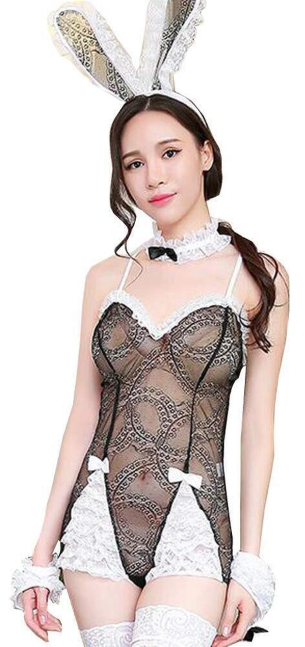7135 Sexy Lingerie Naughty Bunny Uniform Rabbit Outfit